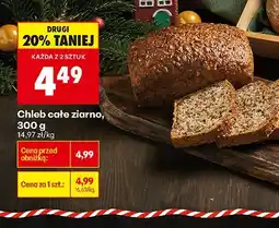 Biedronka Chleb cafe ziarno, 300 g Biedronka oferta