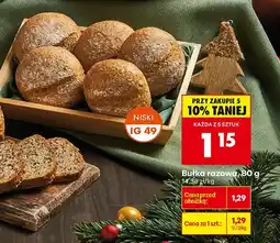 Biedronka Bułka razowa, 80 g Biedronka oferta
