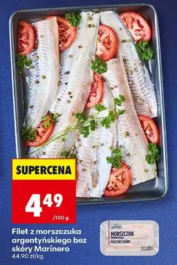 Biedronka Filet z morszczuka argentyńskiego bez skóry Marinero oferta