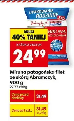 Biedronka Miruna patagońska filet ze skórą Abramczyk, 200 g oferta