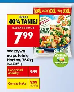Biedronka Warzywa na patelnię Hortex, 750 g oferta