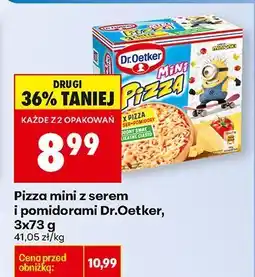 Biedronka Pizza mini z serem i pomidorami Dr.Oetker, 3x73 g oferta