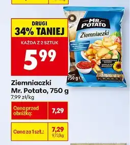 Biedronka Ziemniaczki Mr. Potato, 750 g oferta