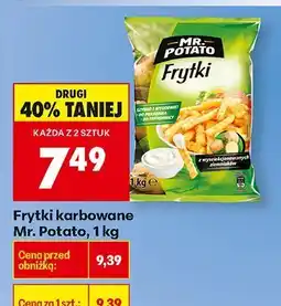 Biedronka Frytki karbowane Mr. Potato, 1 kg oferta