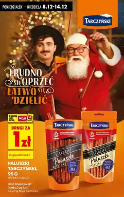 Biedronka Paluszki Tarczyński Exclusive drobiowe wysokiej zawartości białka oferta