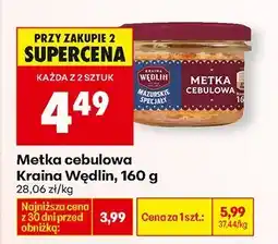 Biedronka Metka cebulowa Kraina Wędlin oferta
