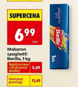 Biedronka Makaron spaghetti Barilla, 1 kg oferta