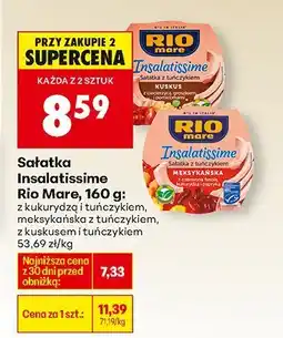 Biedronka Sałatka Insalatissime Rio Mare, 160 g oferta