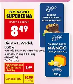 Biedronka Ciasto E. Wedel oferta