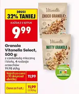 Biedronka Granola Vitanella Select oferta