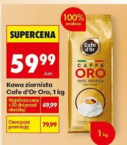 Biedronka Kawa ziarnista Cafe d'Or Oro, 1 kg oferta