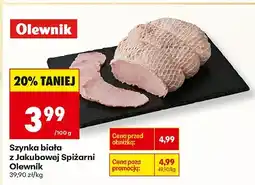 Biedronka Szynka biała z Jakubowej Spiżarni Olewnik oferta
