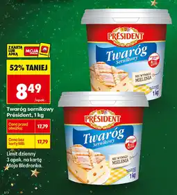 Biedronka Président Twaróg Sernikowy oferta