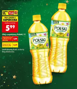 Biedronka Polski Olej rzepakowy oferta