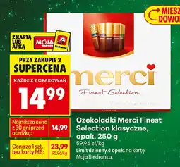 Biedronka Merci Czekoladki Finest Selection oferta