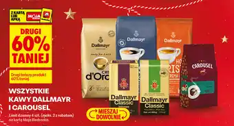 Wszystkie kawy Dallmayr i Carrousel