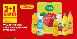 Biedronka Wszystkie soki, smoothie, napoje Vital Fresh oferta