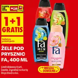 Biedronka Żele pod prysznic Fa, 400 ml oferta