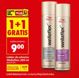 Biedronka Lakier do włosów Wellaflex oferta