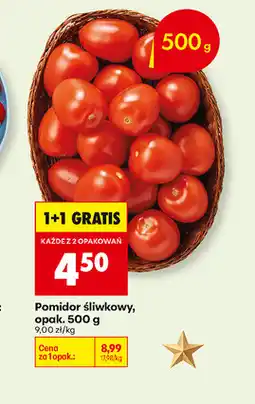 Biedronka Pomidor śliwkowy, opak. 500 g oferta