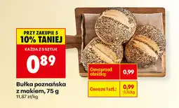 Biedronka Bułka poznańska z masłem oferta