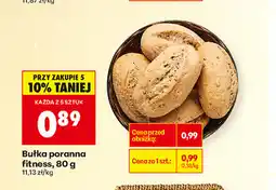 Biedronka Bułka poranna fitness oferta