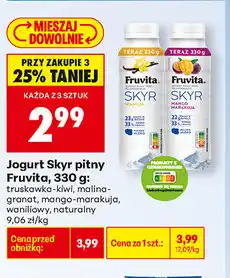 Biedronka Jogurt Skyr Pitny oferta