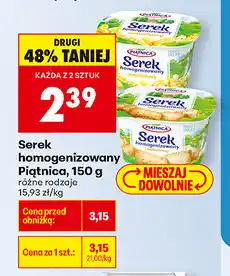 Biedronka Serek homogenizowany Piątnica oferta