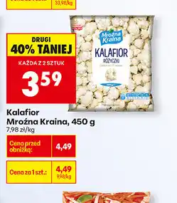 Biedronka Kalafior Mroźna Kraina oferta