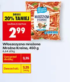 Biedronka Włoszczyzna mroźna Kraina oferta