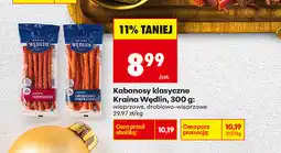 Biedronka Kabanosy klasyczne Kraina Wędlin oferta