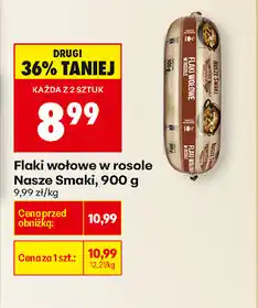 Biedronka Flaki wołowe Nasze Smaki oferta