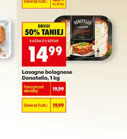 Biedronka Lasagne Donatello oferta