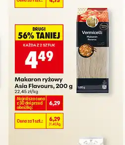 Biedronka Makaron ryżowy Asia Flavors oferta