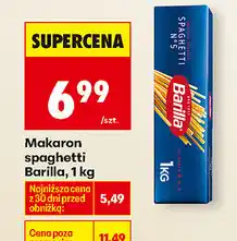 Biedronka Makaron spaghetti oferta