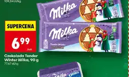 Biedronka Milka Czekolada Tender Winter oferta