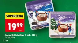 Biedronka Milka Snow Balls oferta