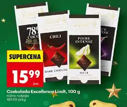 Biedronka Czekolada Excellence Lindt oferta