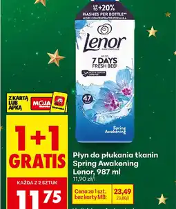 Biedronka Lenor płyn do płukania oferta