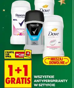 Biedronka Dove / Rexona antyperspirant oferta