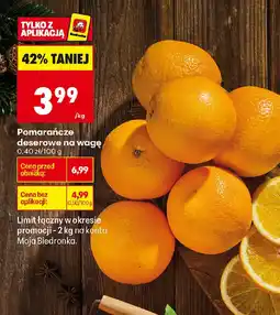 Biedronka Pomarańcze deserowe oferta
