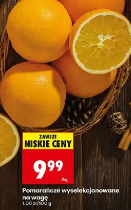 Biedronka Pomarańcze wyselekcjonowane oferta