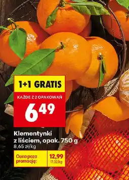 Biedronka Klementynki z liściem oferta