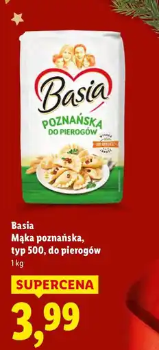 Lidl Mąka poznańska typ 500, do pierogów Basia oferta
