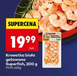 Biedronka Superfish Krewetka biała gotowana oferta