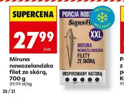 Biedronka SuperFish Miruna filet oferta