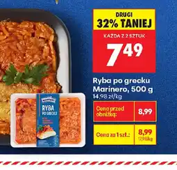 Biedronka Marinero Ryba po grecku oferta