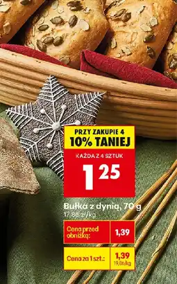 Biedronka Bułka z dynią oferta