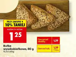 Biedronka Bułka wysokobiałkowa oferta