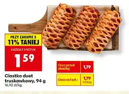 Biedronka Ciastko duet truskawkowy oferta